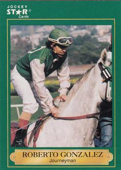 1991 Jockey Star Jockeys #97 Roberto Gonzalez Front